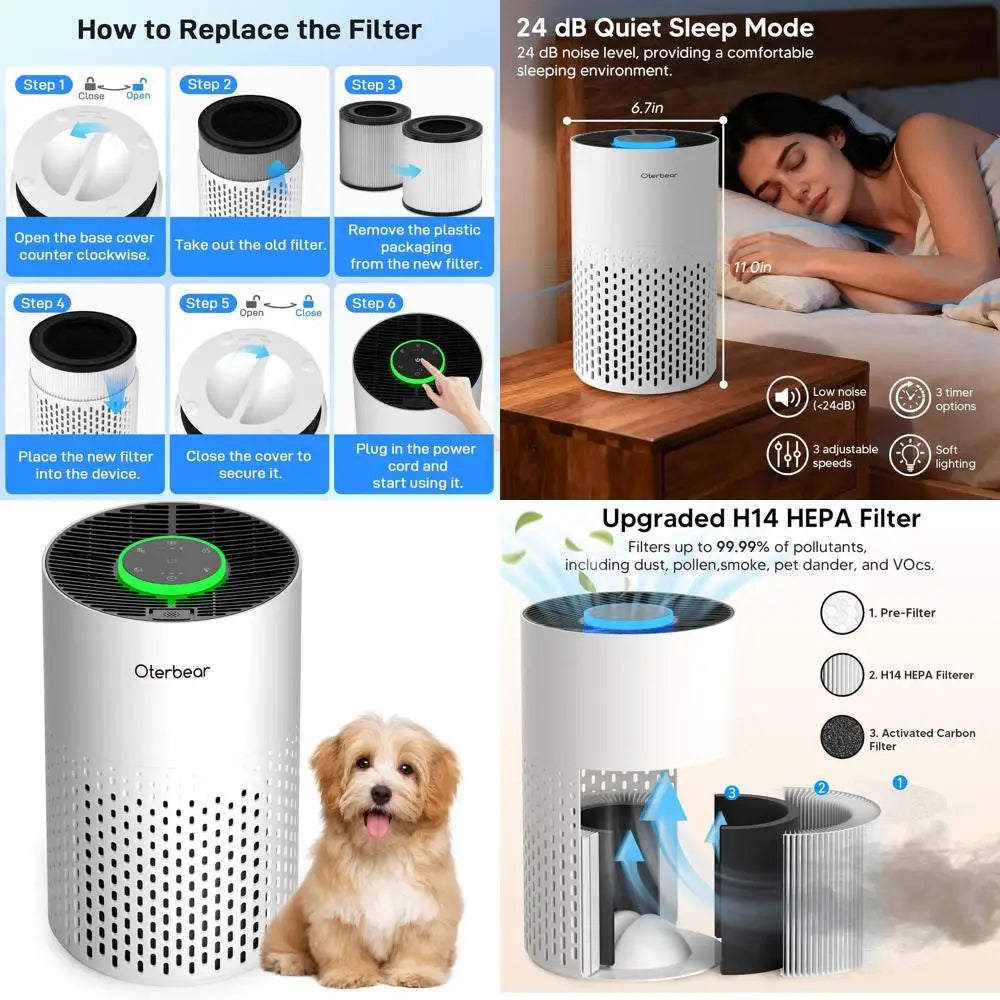 PureAir Sleep Oasis Purifier
